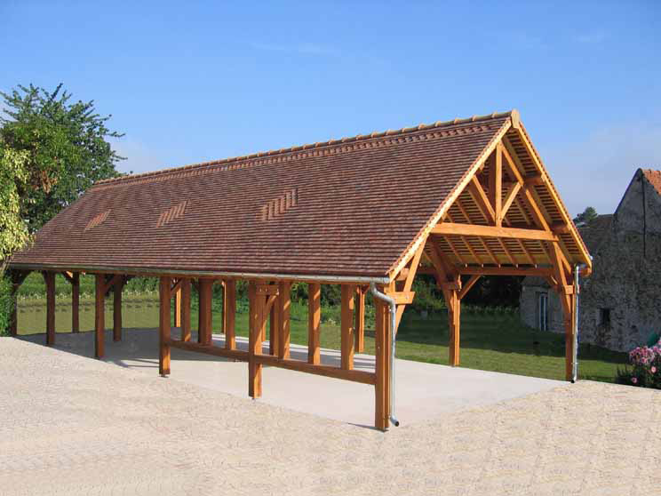 Charreterie de type halle 6x20 m