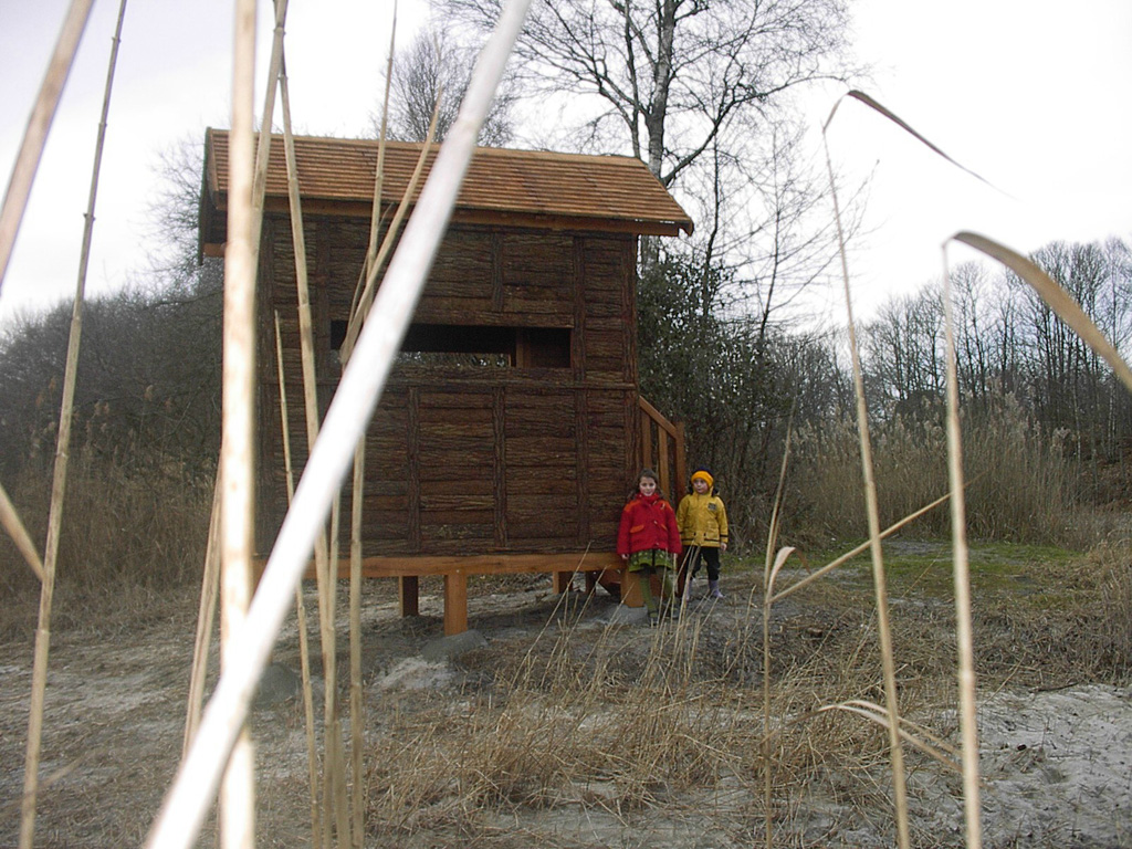 Observatoire sur pilotis finition 