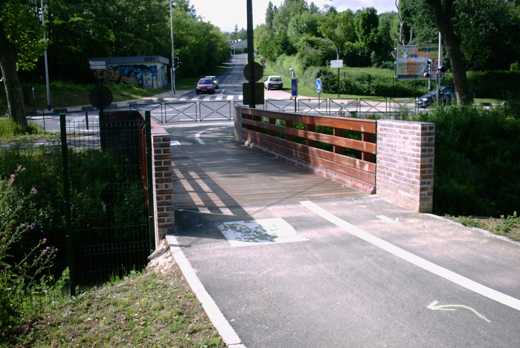 Passerelle cyclo