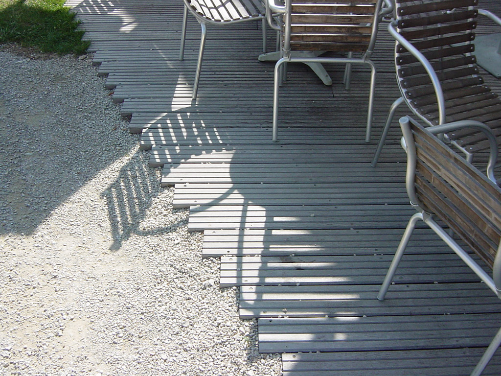 Terrasse en platelage