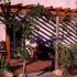 Pergola double chêne assemblage vissé